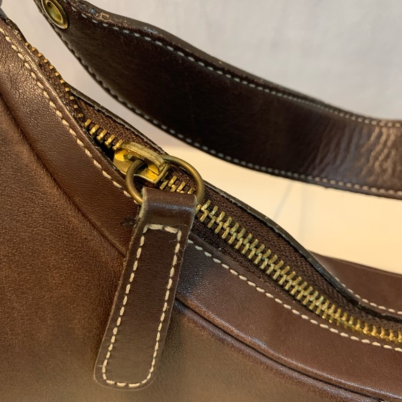 Coach Brown Leather Hobo Bag - Picture 7 of 10